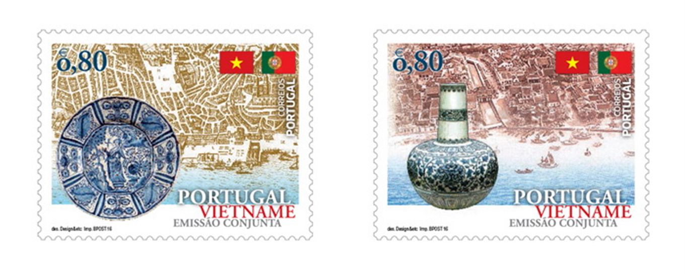 Phát hành bộ tem Việt Nam - Bồ Đào Nha theo nghi thức đặc biệt tại Hội An