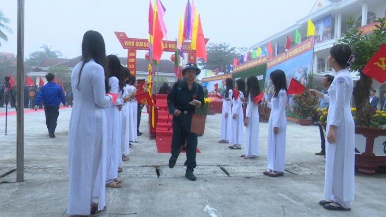 Hội An: Tươi vui, trang trọng ngày giao quân