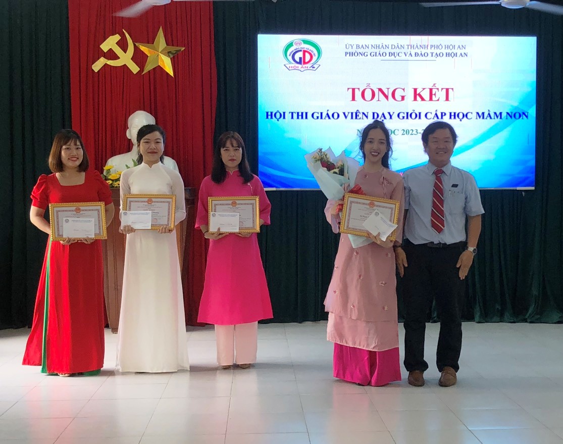 Hội An tổng kết Hội thi giáo viên dạy giỏi cấp học mầm non năm học 2023 – 2024