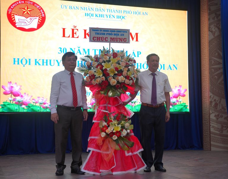 Hội Khuyến học TP.Hội An kỉ niệm 30 năm thành lập